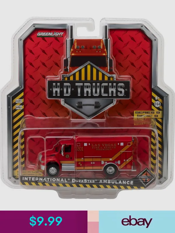 46600 promotional diecast fire truck