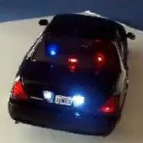 46604 diecast police car markings