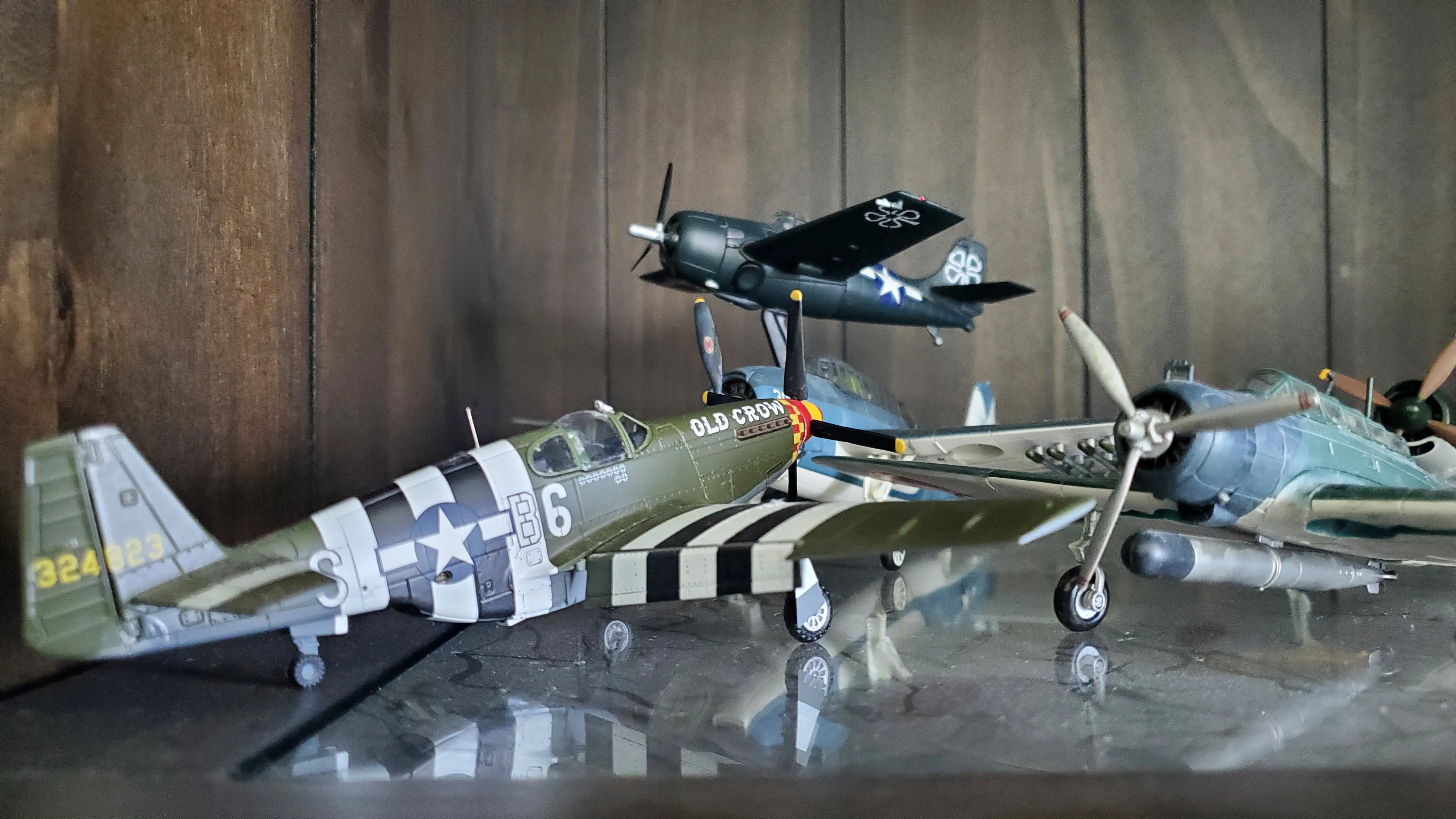 46615 model aircraft display