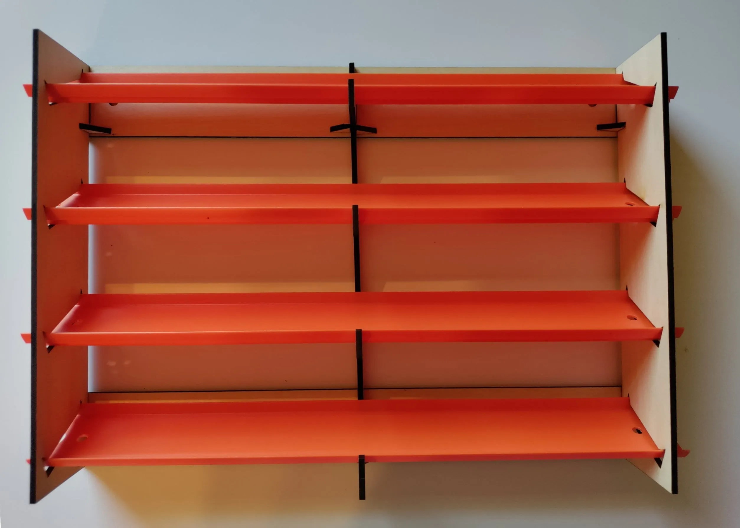 46624 wall mounted diecast car shelf