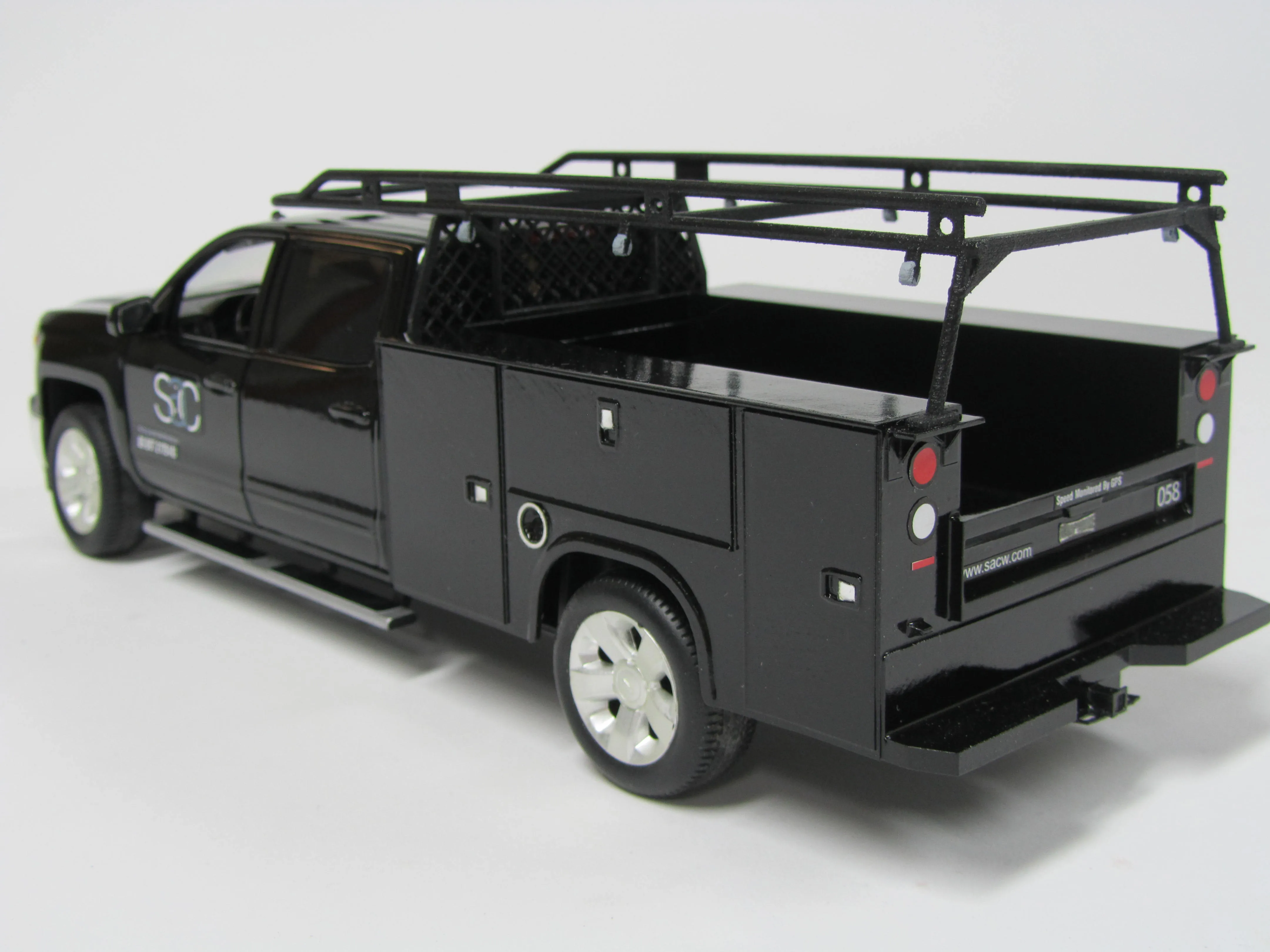 46668 custom diecast truck collectibility