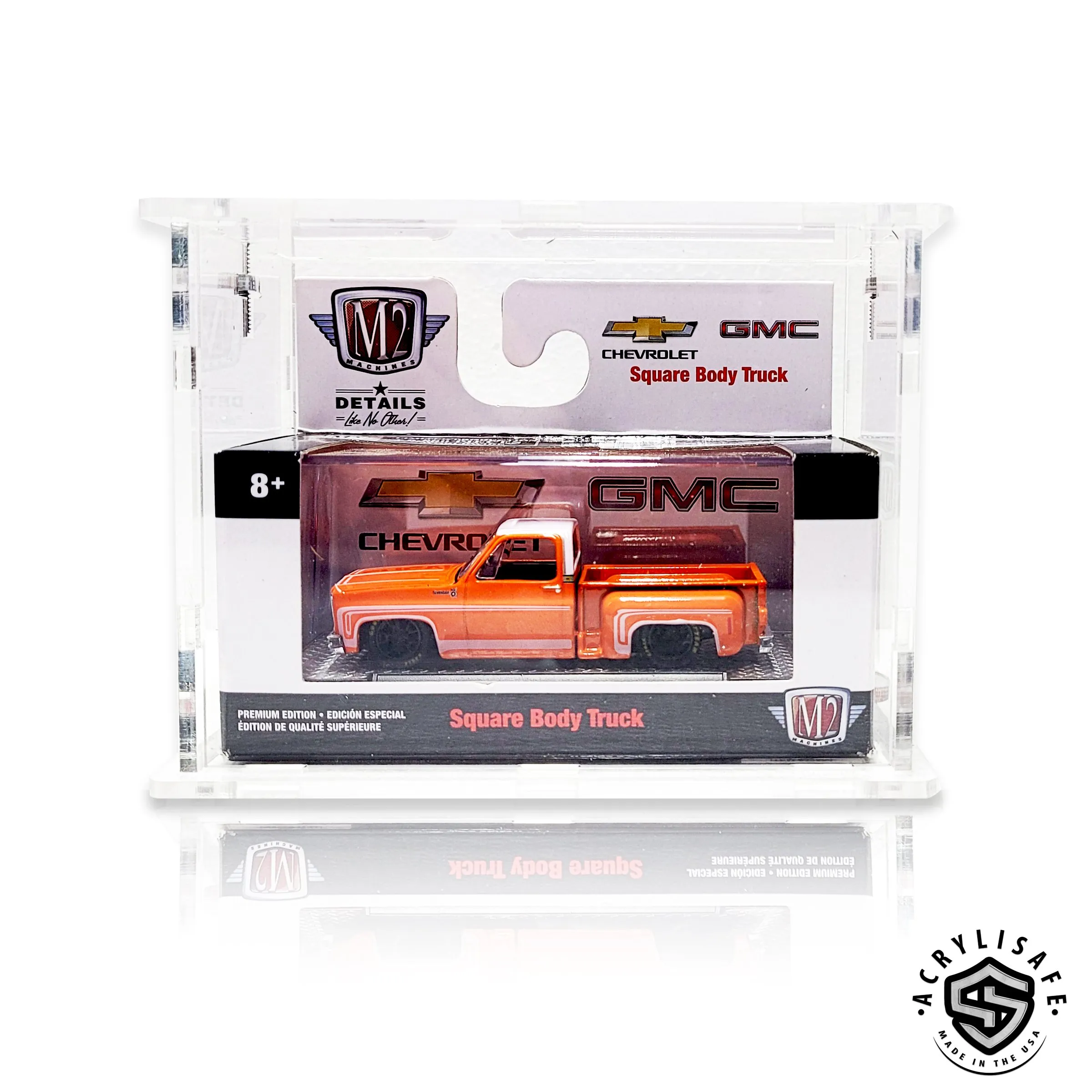 46695 wooden diecast case