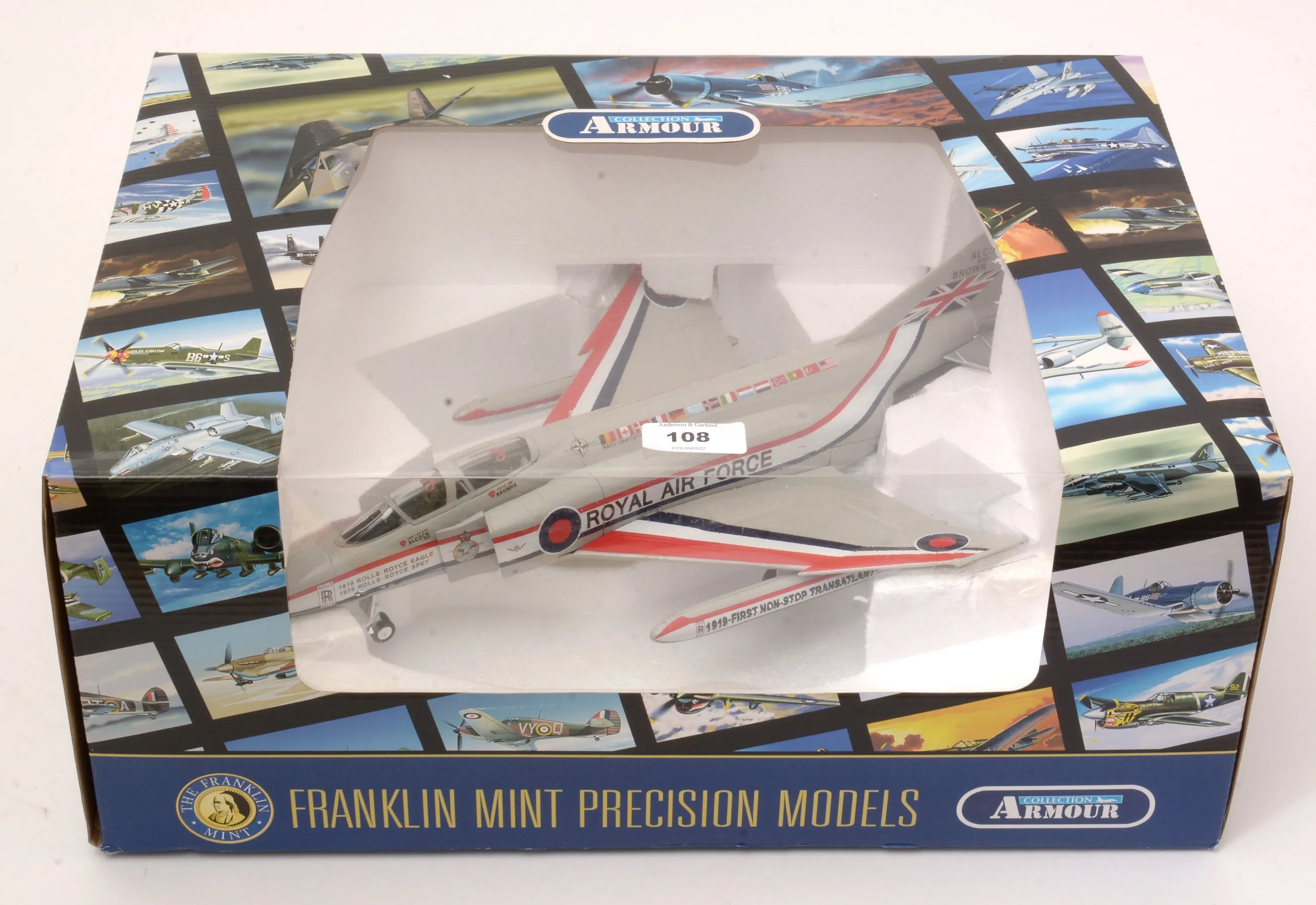 46697 franklin mint airplane limited edition