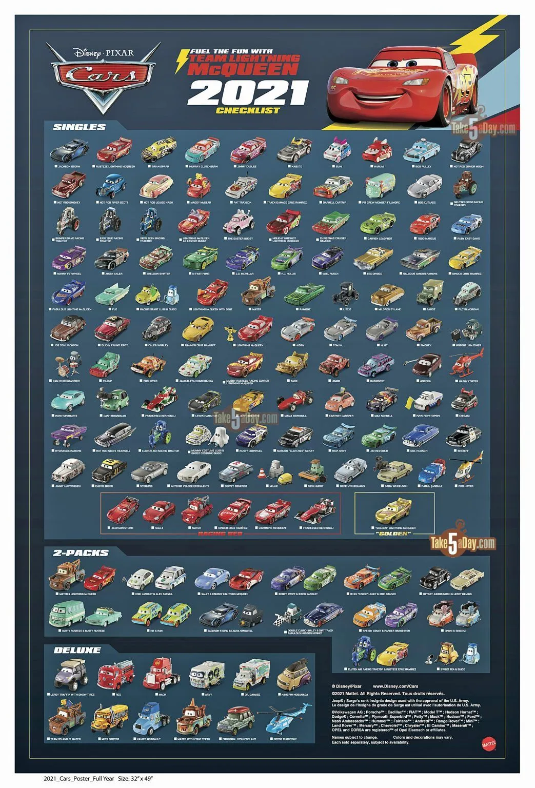 46735 diecast cars overview