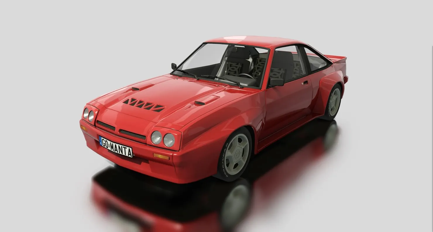 46745 rare opel manta diecast