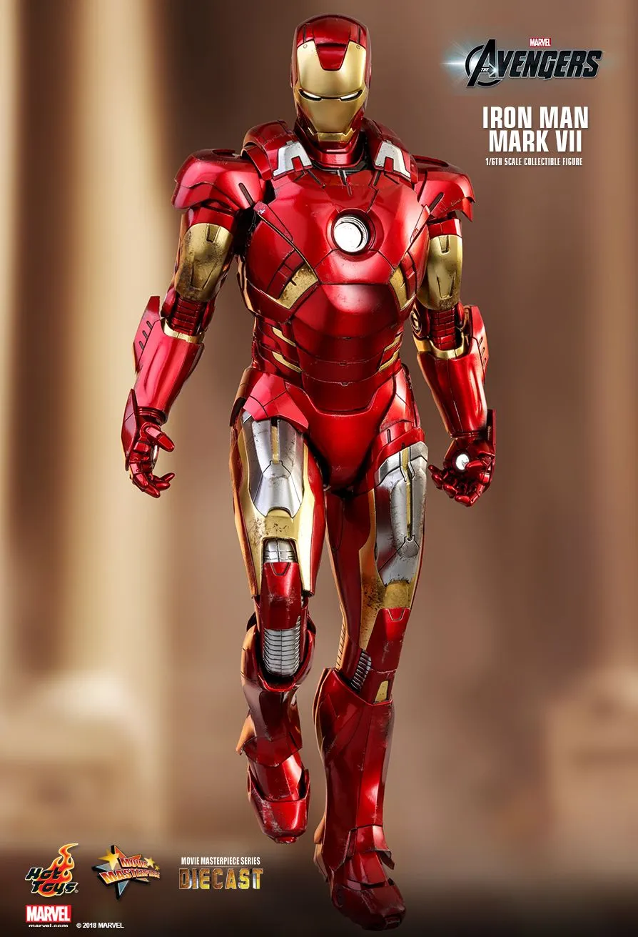 46754 iron man mark vii diecast led