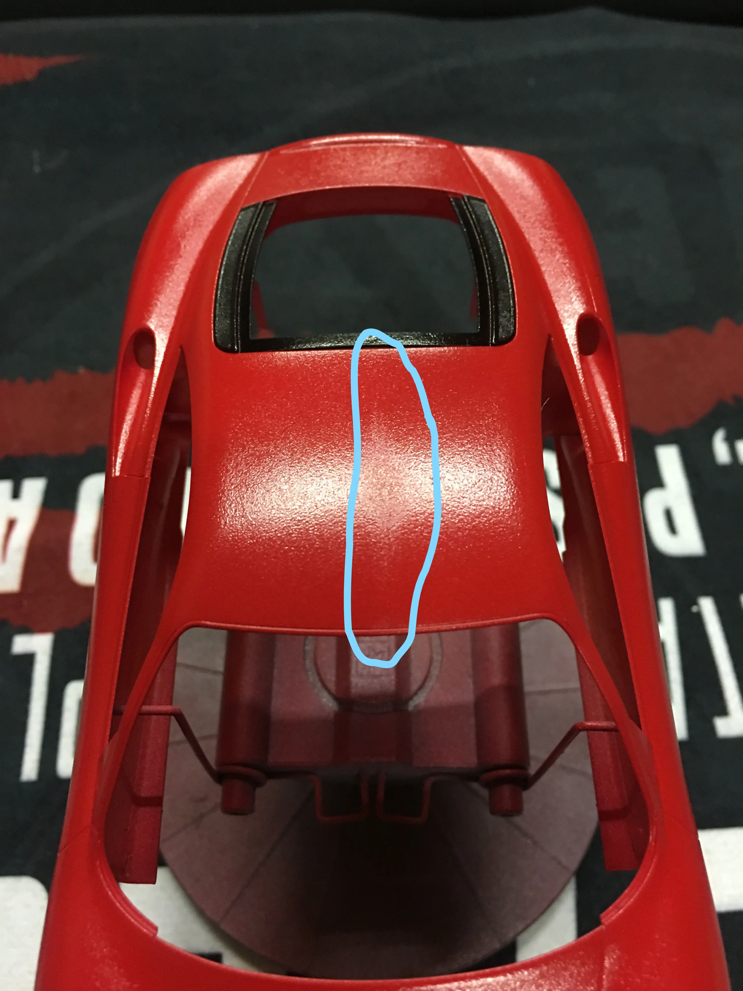 46784 diecast paint defect chipping