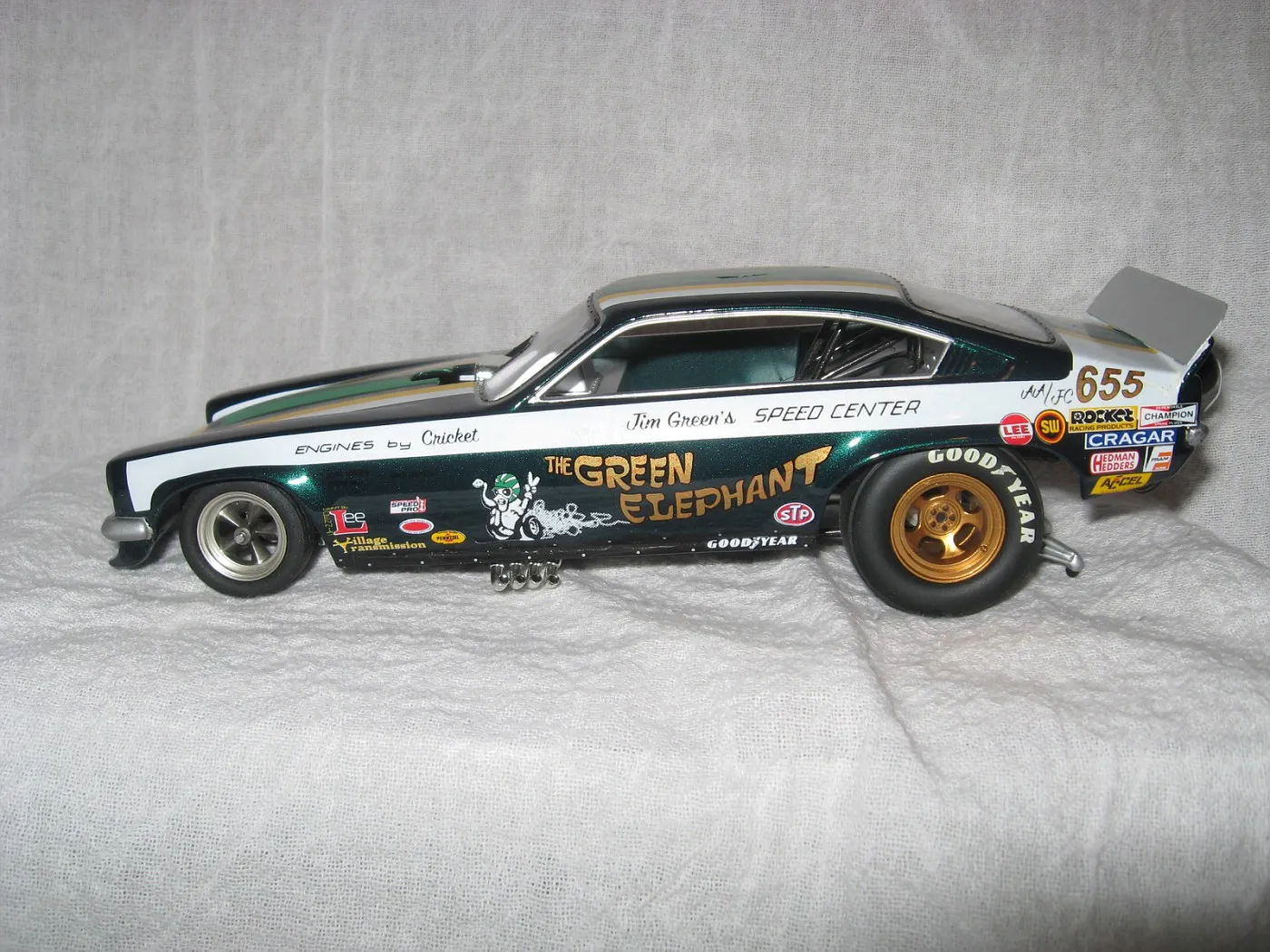 46812 vintage funny car diecast