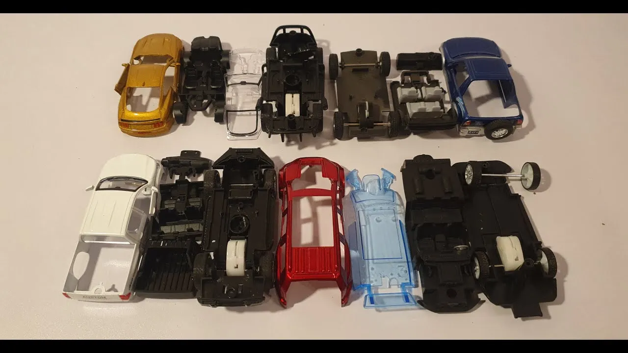 46817 diecast model detailed design